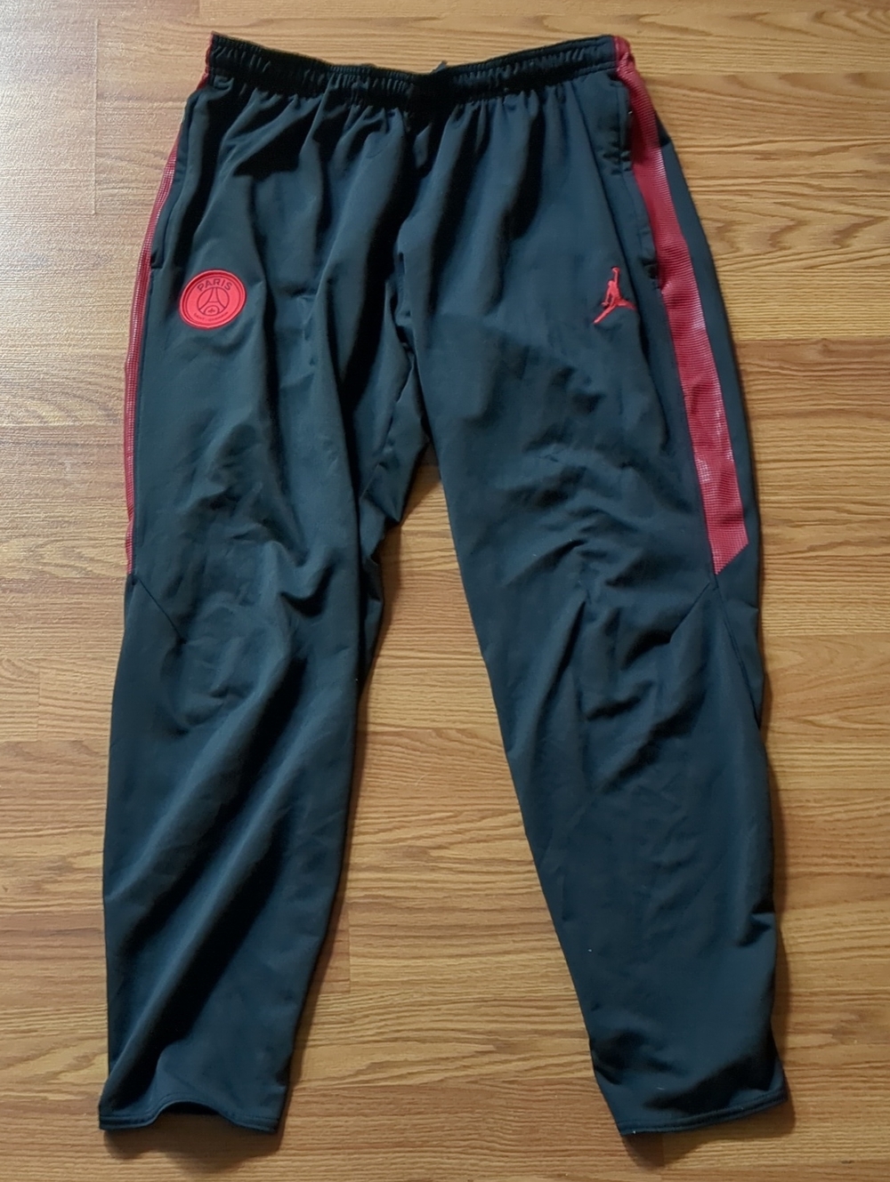 Nike Jordan x PSG Dry Squad Soccer Pants Charcoal Gray Men's XL Long AQ0958-021
